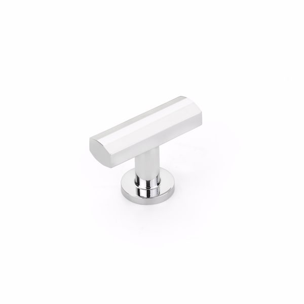 Schaub Heathrow 1-3/4in T Cabinet Knob Polished Chrome Finish 552-26 - main