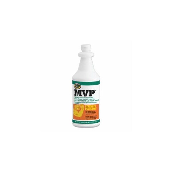 Zep MVP* Waterless Hand Cleaner, 32 oz, Bottle, 12PK 019-323001 - main