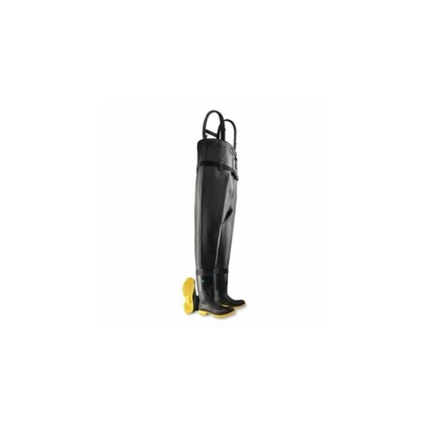Dunlop Protective Footwear Chest Waders, Steel Toe and Midsole, Men's 10, 16 in Boot, 53 in Overall L, 868-8686700.10 - main