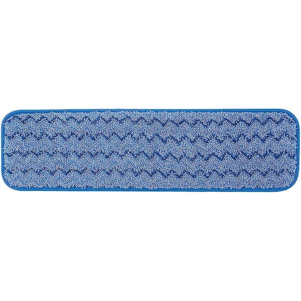 Rubbermaid Commercial 18 in Quick Change Mop Pad, Blue, No Handle FGQ41000BL00 - main