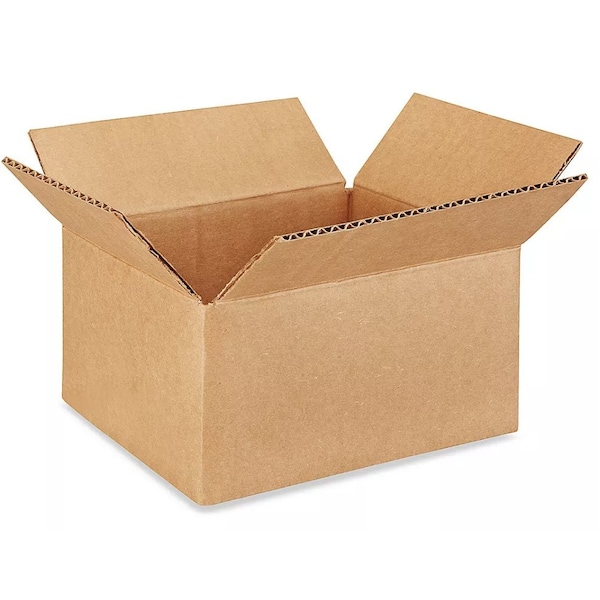 Ai Packaging 8 in x 6 in x 4 in Shipping Box, Kraft, Corrugate, Single Wall, 32 ECT, 25PK 864 - main