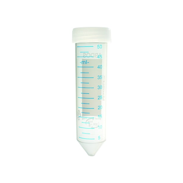 United Scientific MaxiRCF Centrifuge Tube, Conical, PP, 50 mL, Bulk, Trace Metal Free, 500PK UNP10483 - main