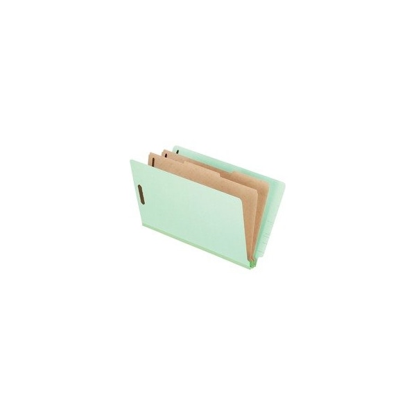 Pendaflex FOLDER, CLSF, ET, 2DIV, LGL, LGN, 10PK 23324 - main
