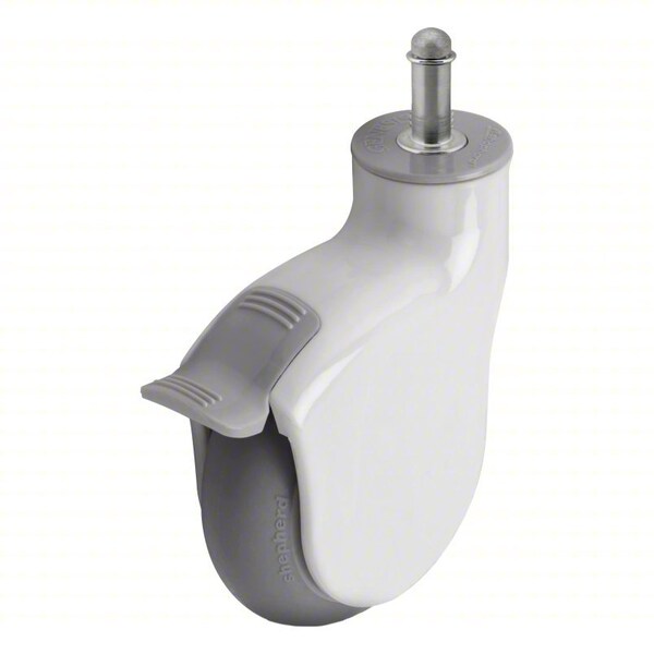 Medcaster Plate Casters, 4"dia, 225lb PGE40291-WH-MNT63(GG)B - main