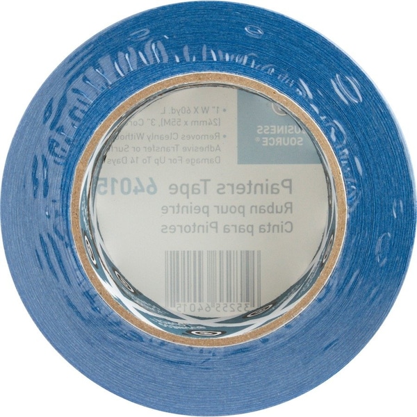 Business Source Multisurface Painter's Tape 1" Width x 60 yd Length, PK2 64015 - main