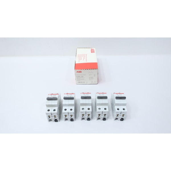 Abb MINIATURE CIRCUIT BREAKER 4A AMP 400V-AC 2P, 5PK S 202-K4 - main