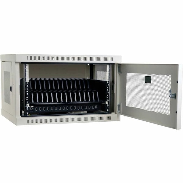Tripp Lite CHARGING SYNC STATION WALL MOUNT 16-PORT USB TABLET IPAD WHITE CS16USBW - main
