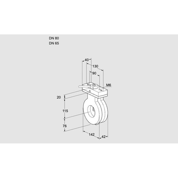Honeywell Kromschroder BVG80/65Z05H KS88300848 - main