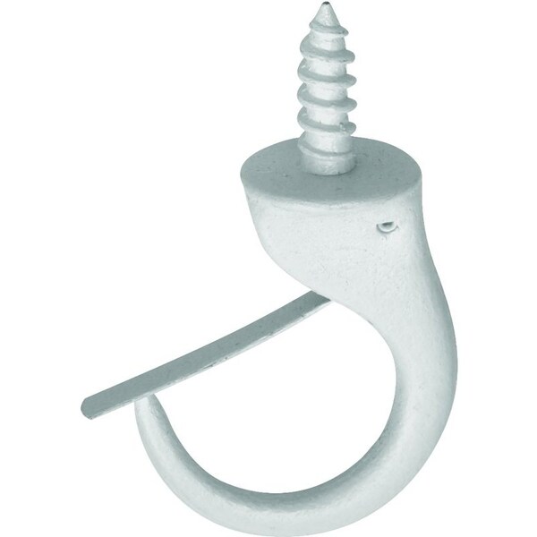 Manufacturers Direct Impex Systems #50360 3Pc 1-1/4 in. White Mug Hook 534118 - main