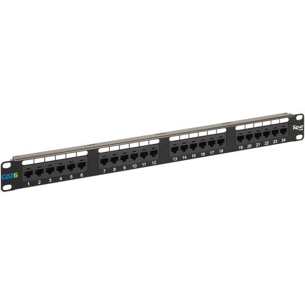 Icc 24-Port Cat6 Patch Panel ICMPP02460 - main
