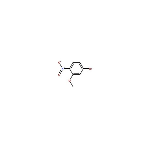 Ak Scientific 4-Bromo-2-methoxy-1-nitrobenzene (5g), CAS 103966-66-1 X4272-5g - main