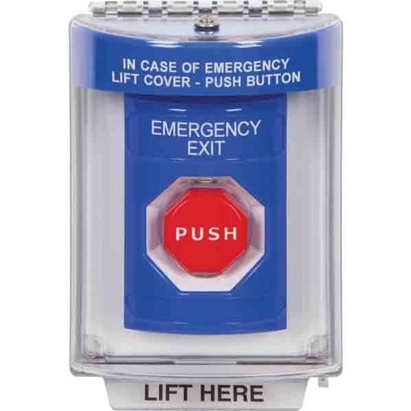 Sti Stopper Station Series, Pushbutton, Blue SS2448EX-EN - main