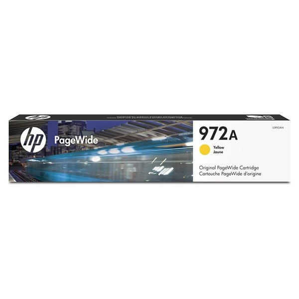 Hp 972A (L0R92AN) Yellow Original PageWide Cartridge (3,000 Yield) L0R92AN - main