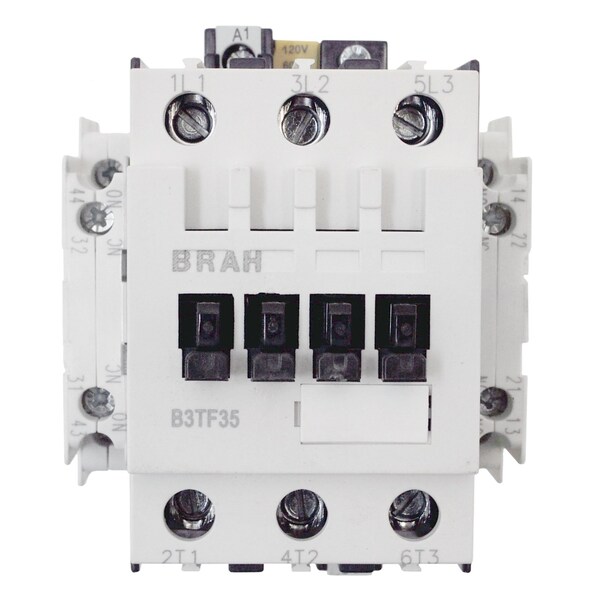 Brah Electric , Replacement 38A 600V 3P with 240VAC Coil for World Series Contactor 3TF3522-0AP6 B3TF3522-0AP6 - main