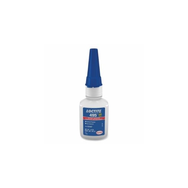 Loctite 495, Super Bonder Instant Adhesive, 3 g, Tube, Clear, 10PK 442-234072 - main