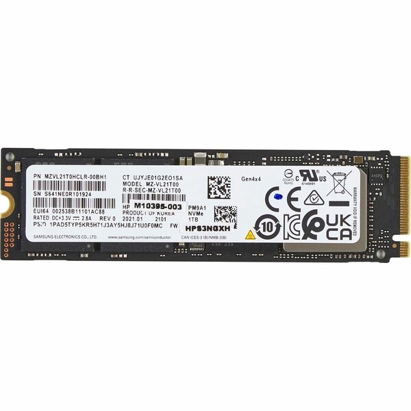 Hp 1 TB Solid State Drive - M.2 2280 Internal - PCI Express NVMe (PCI Express NVMe 4.0 x4) AL0M9AA - main