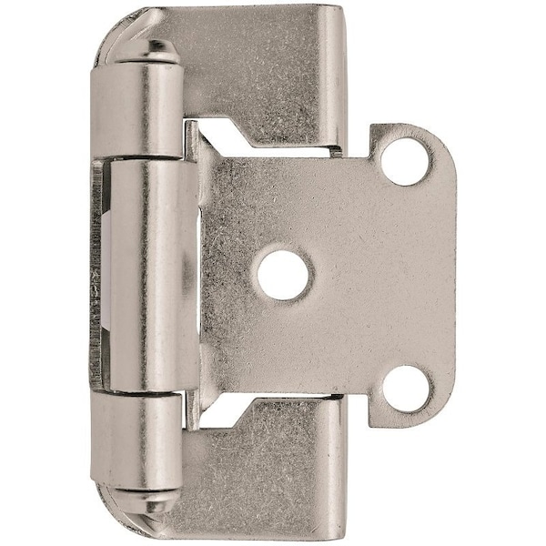 Amerock Hinge, 12 in Overlay, Satin Nickel BPR7550G10 - main