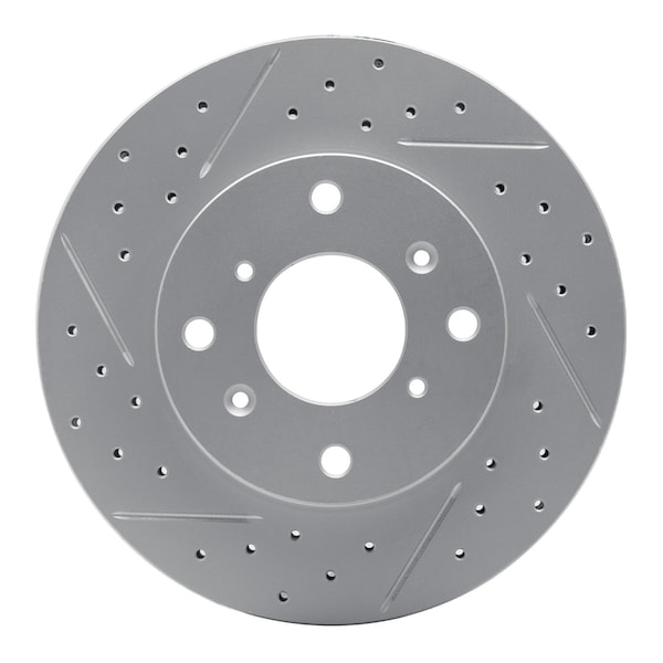 Dynamic Friction Co DFC Geoperformance Rotor - Drilled and Slotted 830-59023L - main