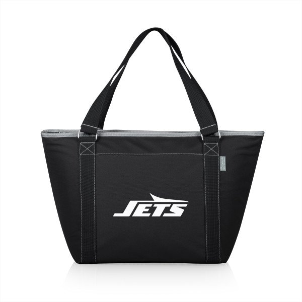 Picnic Time Family Of Brands New York Jets - Topanga Cooler Tote Bag, (Black) 619-00-175-224-2 - main
