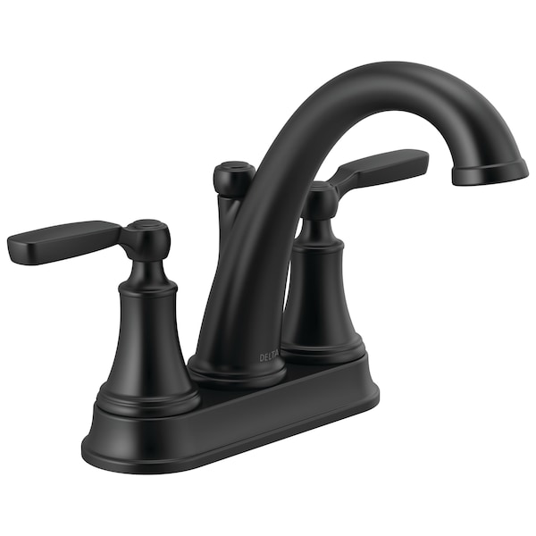 Delta Woodhurst Two Handle Centerset Bathroom Faucet 2532LF-BLMPU - main