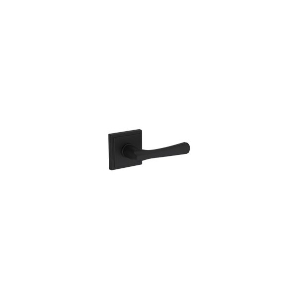 Baldwin Residential Door Levers Full Dummy Right Hand Satin Black FDWYNSSR190 - main