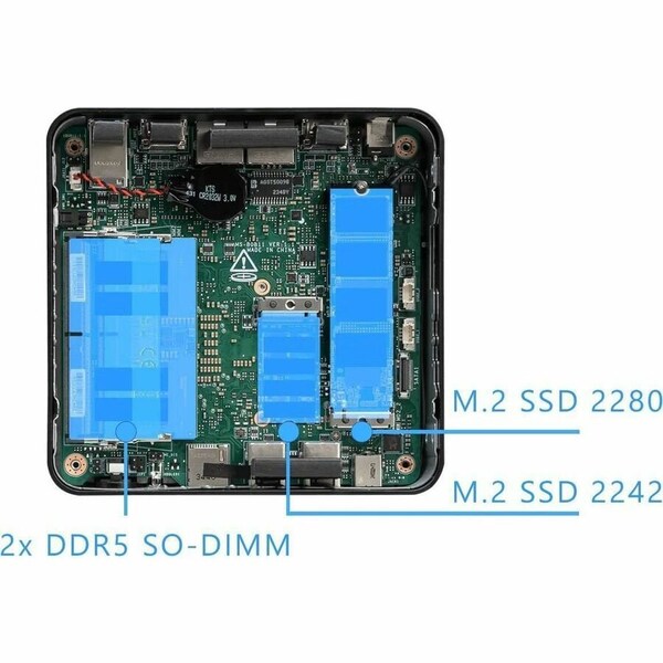 Msi Cubi NUC 13MQG 202BUS CUBI13MQG202B - main