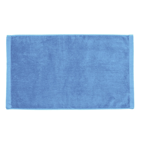 Towelsoft Premium Velour Hand Face Sports Towel 16 inch x26 inch Sky Blue HandTowel-GV1201-SKYBLU - main