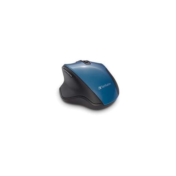 Verbatim Mouse - Blue LED/Optical - Wireless - Radio Frequency - 2.40 GHz - Dark Teal - USB - 1600 dpi - 6 70244 - main