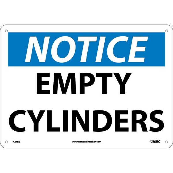 Nmc Notice Empty Cylinders Sign, N24RB N24RB - main