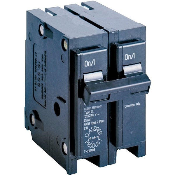 Eaton Cutler-Hammer Circuit Breaker, CL Series, 30A, 2 Pole, 120/240V AC, 10kA CL230 - main