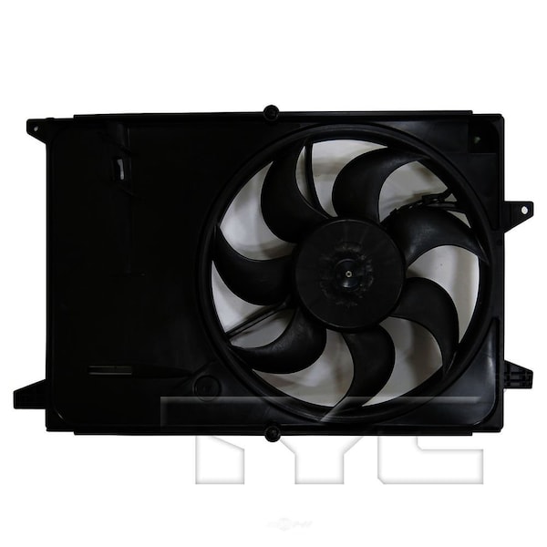 Tyc Dual Radiator And Condenser Fan Assembly 623650 - main