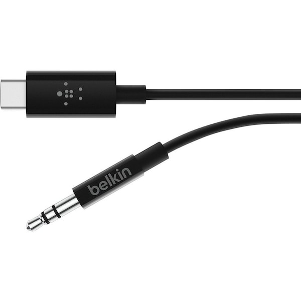 Belkin 3.5mm Audio Cable with USB-C Connector F7U079BT03BLK - main