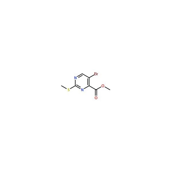 Ak Scientific Methyl 5-bromo-2-(methylsulfanyl)-4-pyrimidinecarboxylate (5g), CAS 50593-91-4 W6585-5g - main