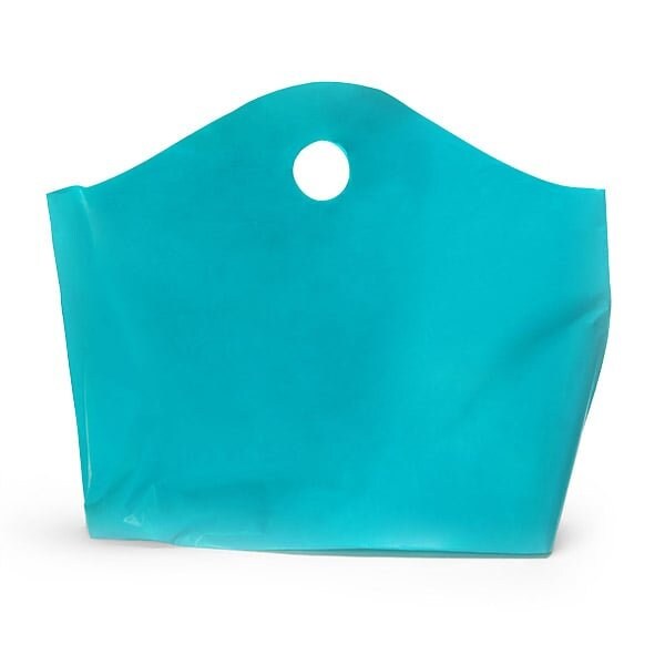 Nashville Wraps Aqua Wave Top Reusable Plastic Bags, Large 22x18x8, 2.25 mil, 250PK S35FAQ - main