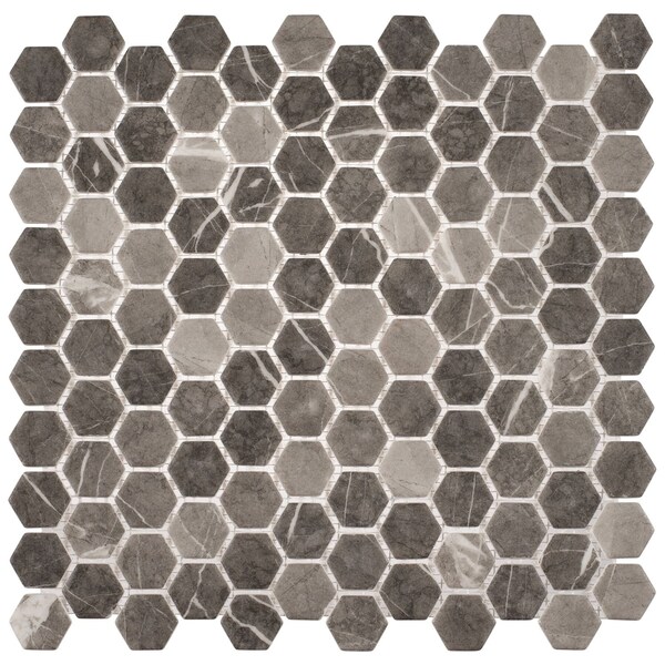 Andova Tiles ANDOVA TILES Trillions 0.01" x 0.01" Glass Honeycomb Tile ANDTRI566 - main