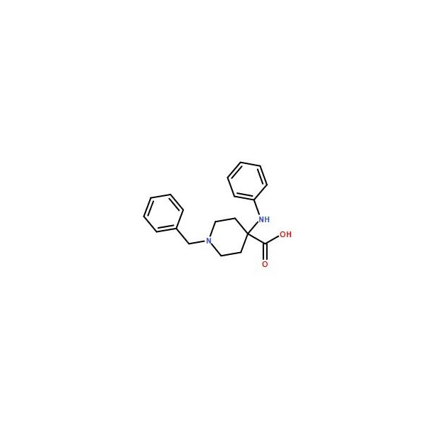 Ak Scientific 1-Benzyl-4-(phenylamino)piperidine-4-carboxylic acid (1g), CAS 85098-64-2 Y4242-1g - main