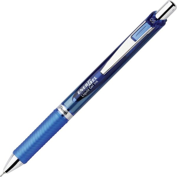 Pentel EnerGel Needle Tip Liquid Gel Ink Pens, Red PENBLN75CBX - main