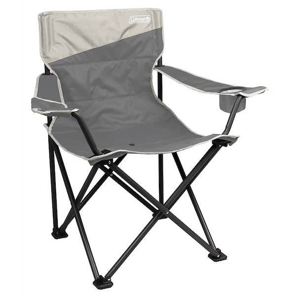 Coleman Big & Tall Quad Camping Chair - Grey 2178363 - main