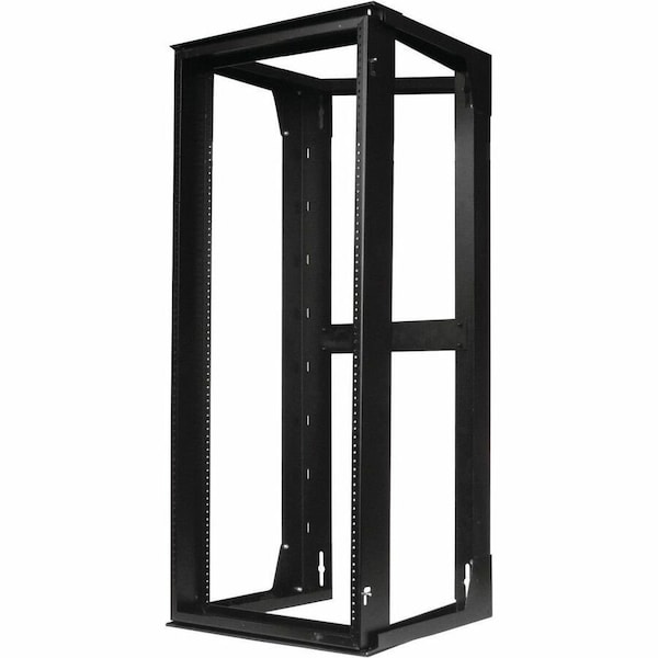Hubbell Premise Wiring Swing Frame, 48 in H, 18 in D, 20.7in W, Blk HPWWMR48 - main