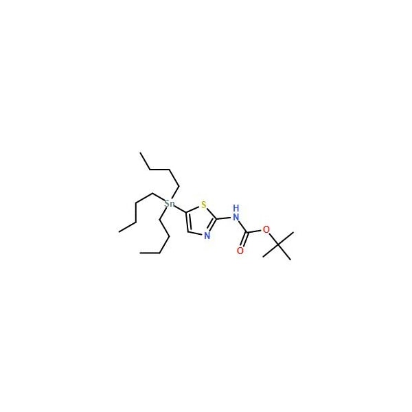 Ak Scientific 2-(N-Boc)-5-(tributylstannyl)thiazole (5g), CAS 243972-26-1 Y8413-5g - main