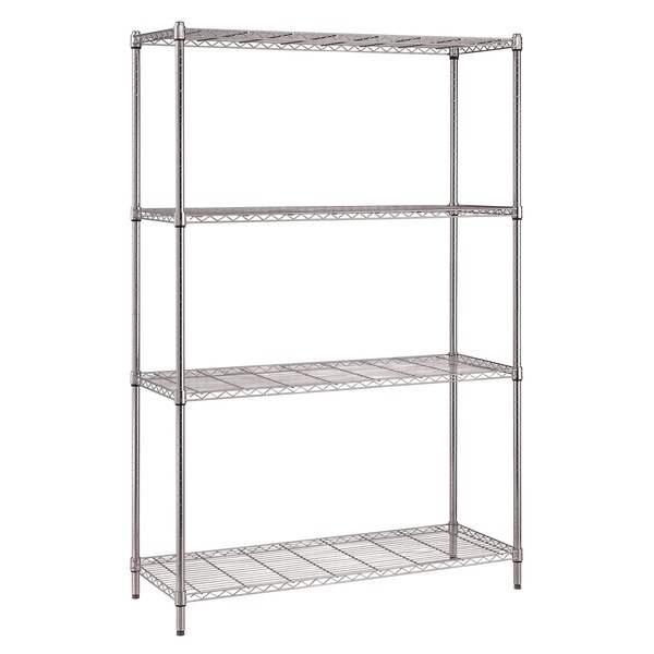 Non-Branded 24in x 36in x 72in Light Duty Wire Shelf Kit WSKIT243672 - main