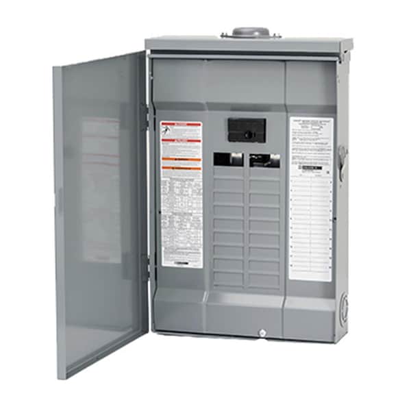 Output HOM2040M100PRB 100A Main Breaker Installed Load Center OU3854617 - main