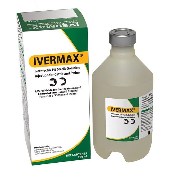 Ivermax Ivermectin Injection 1%, 250mL 12463733 - main