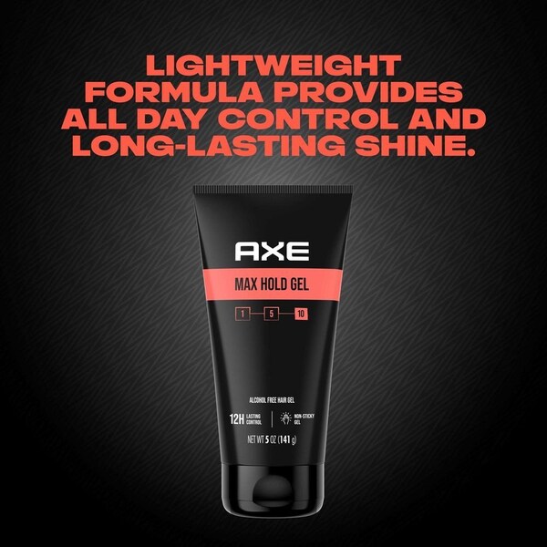 Axe Max Hold Hair Styling Gel, 5 Ounce, 12PK 69654418 - main