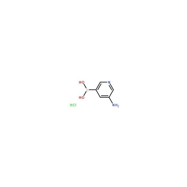 Ak Scientific (5-Aminopyridin-3-yl)boronic acid hydrochloride (100mg), CAS 1310384-34-9 X9784-100mg - main