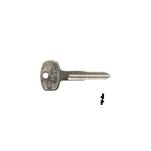 Ilco Unican Datsun Key Blank DA24, 10PK X114 - main