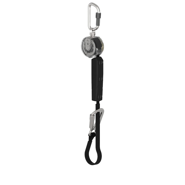 Msa Safety V-TEC Self Retracting Lifeline, Carabiner, Aluminum, 1 Leg(s), 400 lb Weight Capacity VTOHW-031-DJ-O-TB - main