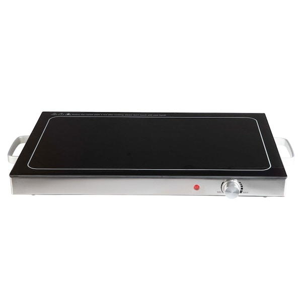 Classic Cuisine Electric Warming Tray Food Warmer w/ 3 Temperature Settings, Cool-Touch Handles Food Warmer KIT-WRMTRY - main