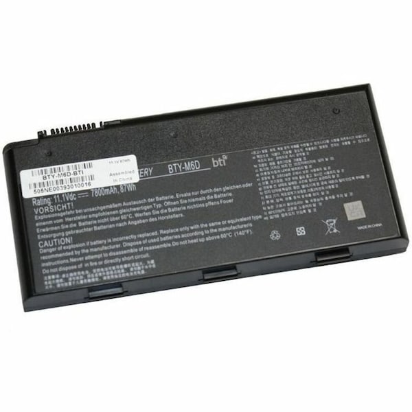 Battery Technology BATTERY FOR MSI E6603 GT60 GT660 GT663 GT680 BTY-M6D-BTI - main