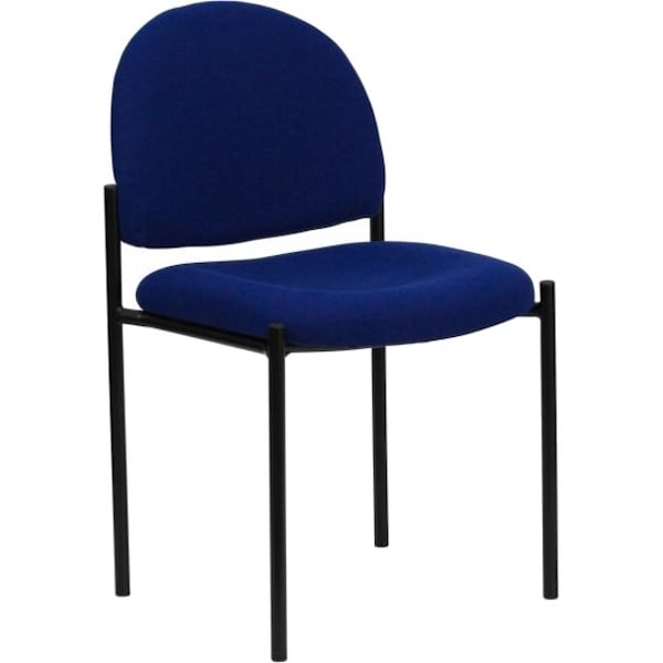 Flash Furniture Navy Fabric Stack Chair BT-515-1-NVY-GG - main